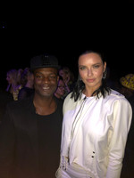 Joseph Hobbs and Adriana Lima