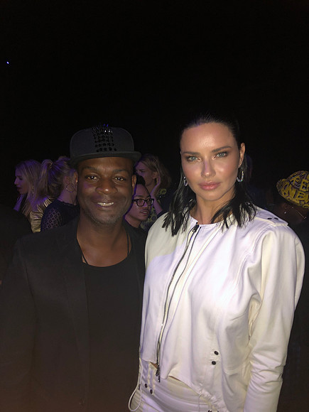 Joseph Hobbs and Adriana Lima