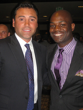Joseph Hobbs and Oscar de la Hoya