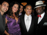 Joseph Hobbs and Antonio Villaraigosa