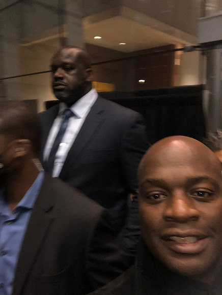 Joseph Hobbs and Shaquille O'Neal