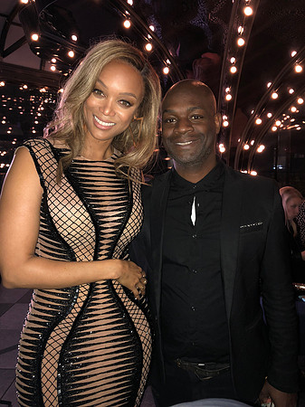 Joseph Hobbs and Tyra Banks