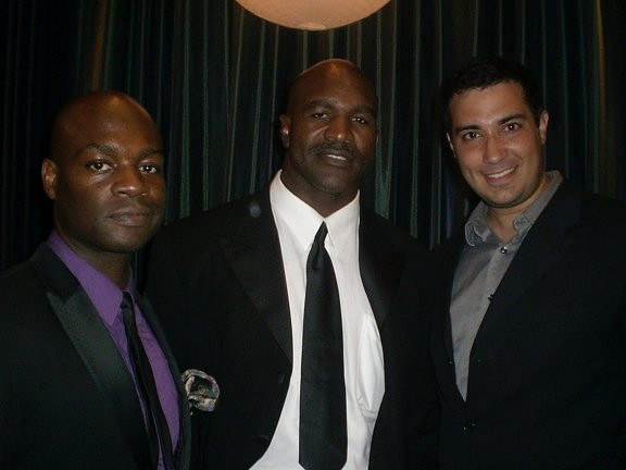Joseph Hobbs and Evander Holyfield
