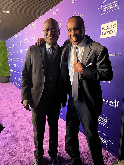 Joseph Hobbs and Sugar Ray Leonard