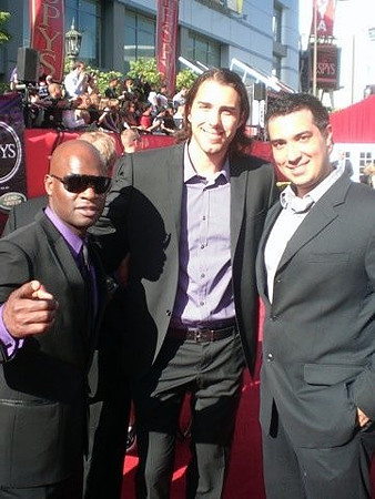Joseph Hobbs and Sasha Vujacic