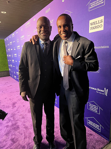 Joseph Hobbs and Sugar Ray Leonard