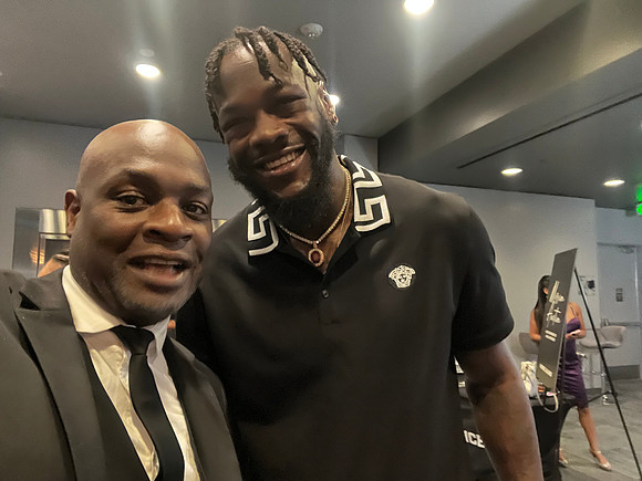 Joseph Hobbs and Deontay Wilder