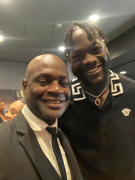 Joseph Hobbs and Deontay Wilder