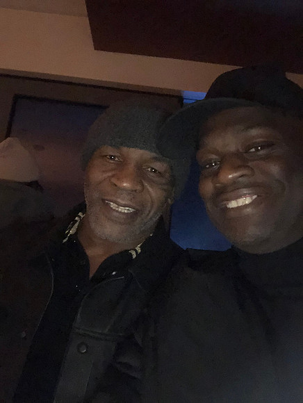Joseph Hobbs and Mike Tyson