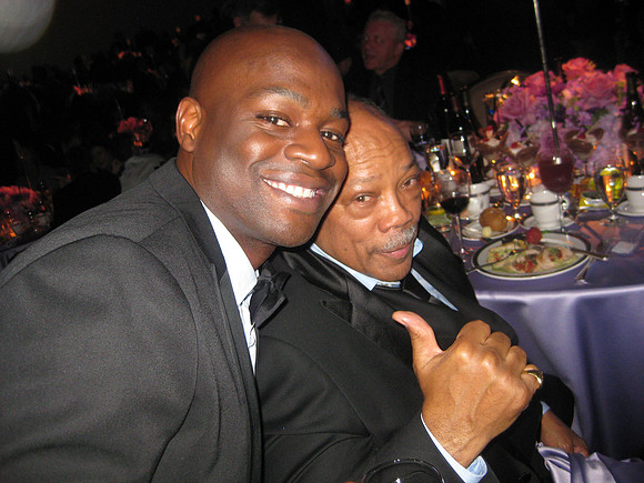 Joseph Hobbs and Quincy Jones