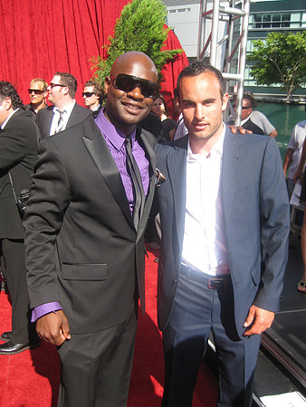 Joseph Hobbs and Landon Donovan