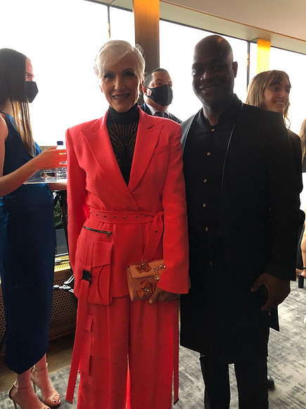Joseph Hobbs and Maye Musk