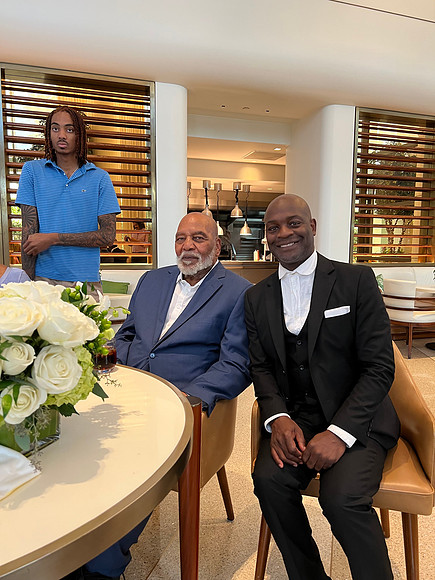 Joseph Hobbs and Jim Brown