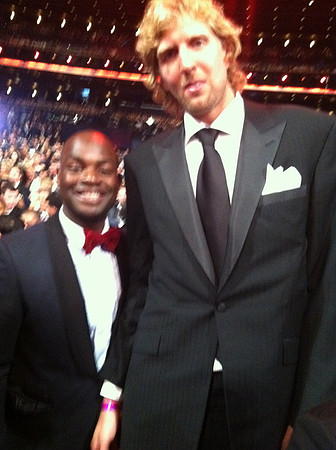 Joseph Hobbs and Dirk Nowitzki