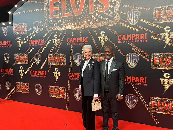 Joseph Hobbs and Maye Musk