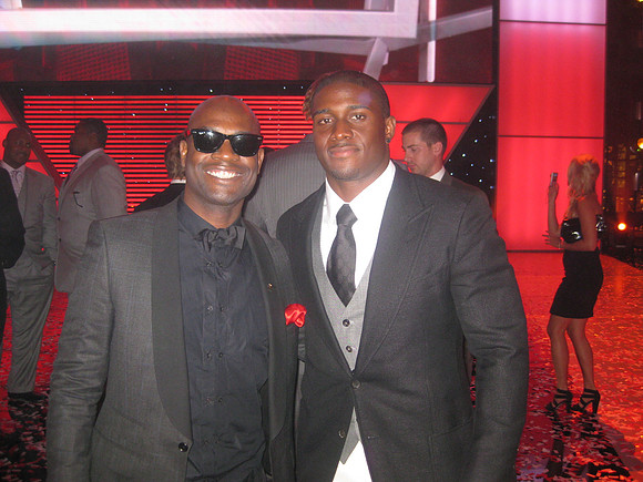 Joseph Hobbs and Reggie Bush