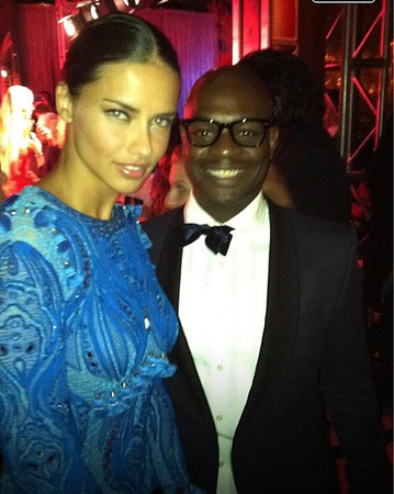 Joseph Hobbs and Adriana Lima