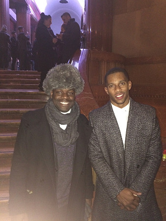 Joseph Hobbs and Victor Cruz