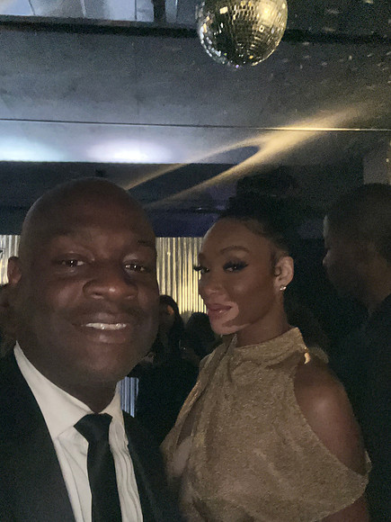 Joseph Hobbs and Winnie Harlow