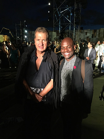 Joseph Hobbs and Mario Testino