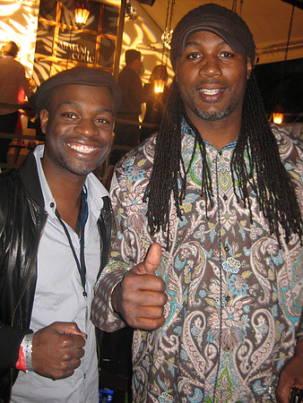 Joseph Hobbs and Lennox Lewis