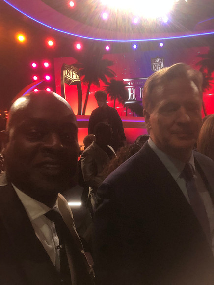 Joseph Hobbs and Roger Goodell