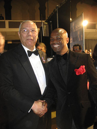 Joseph Hobbs and Colin Powell
