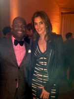 Joseph Hobbs and Cindy Crawford