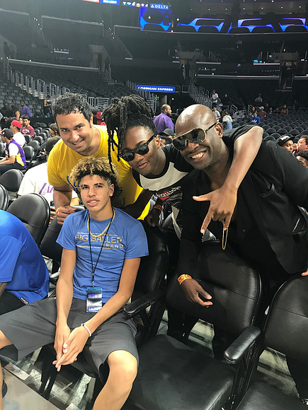 Joseph Hobbs and LaMelo Ball
