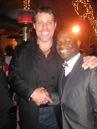 Joseph Hobbs and Tony Robbins