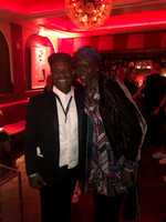 Joseph Hobbs and Alek Wek