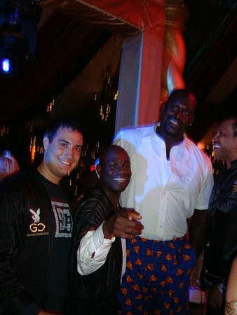 Joseph Hobbs and Shaquille O'Neal