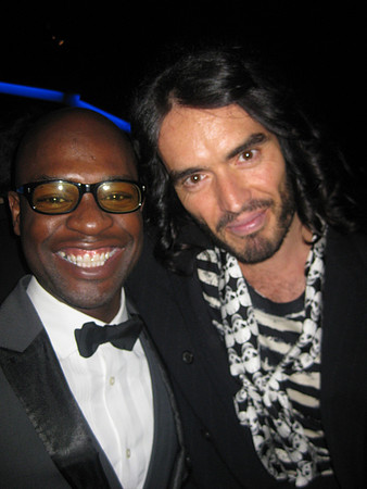Joseph Hobbs and Russell Brand