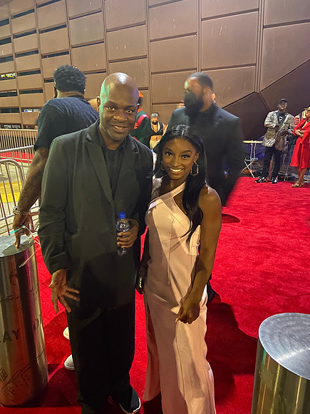 Joseph Hobbs and Simone Biles