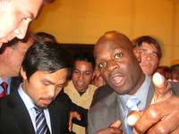 Joseph Hobbs and Manny Pacquiao