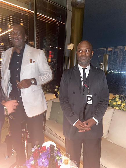 Joseph Hobbs and Michael Jordan