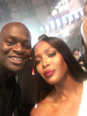 Joseph Hobbs and Naomi Campbell