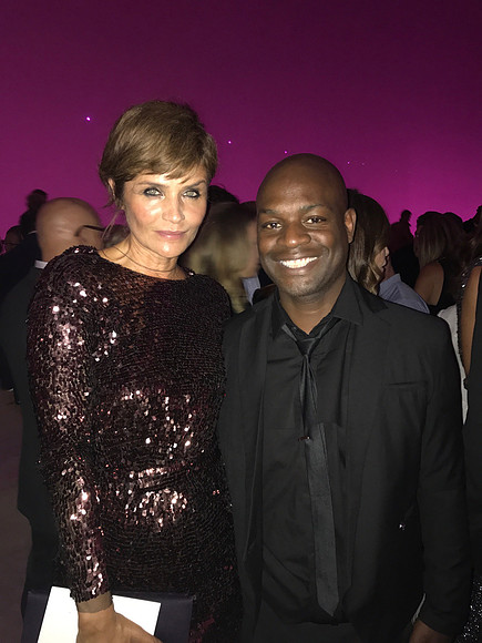Joseph Hobbs and Helena Christensen