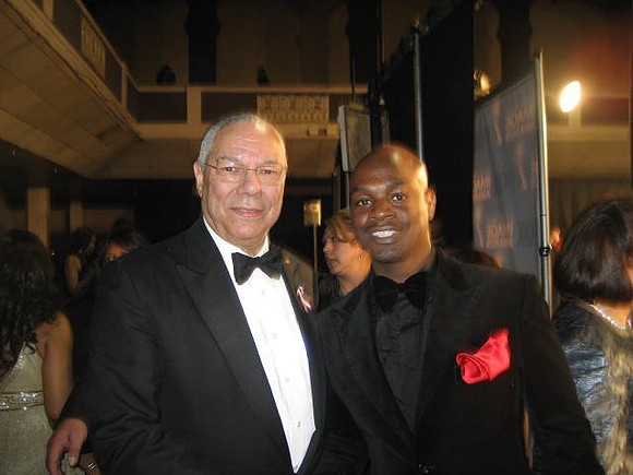 Joseph Hobbs and Colin Powell