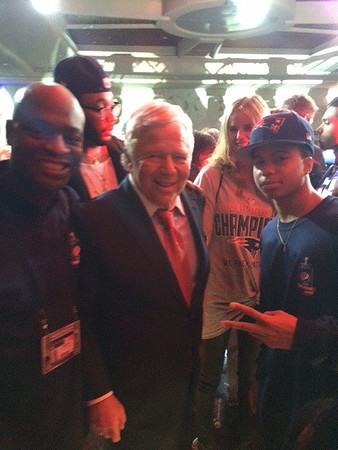 Joseph Hobbs and Robert Kraft