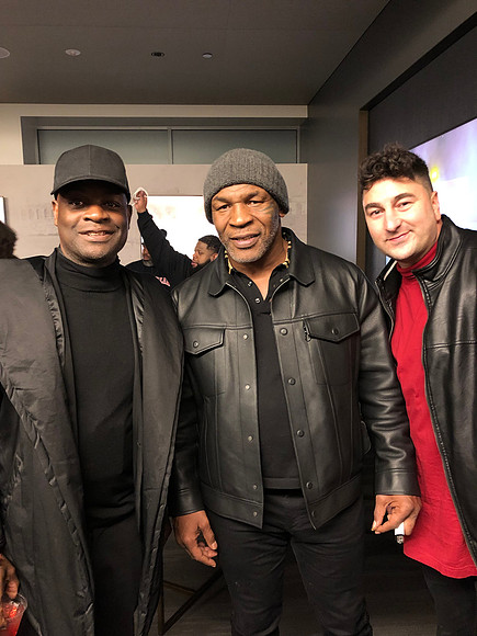 Joseph Hobbs and Mike Tyson