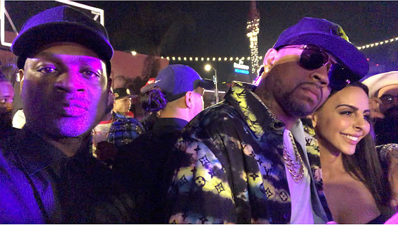 Joseph Hobbs and Allen Iverson