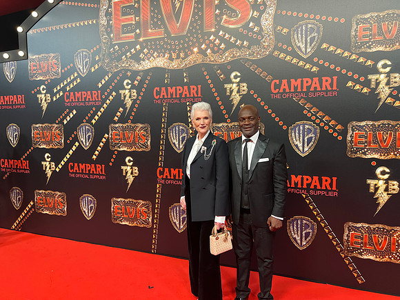Joseph Hobbs and Maye Musk
