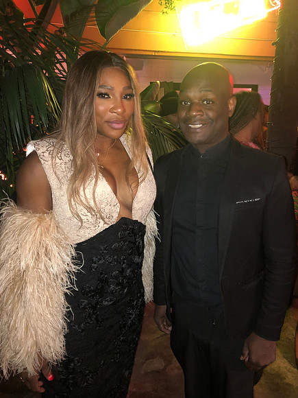 Joseph Hobbs and Serena Williams