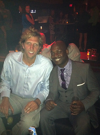 Joseph Hobbs and Dirk Nowitzki