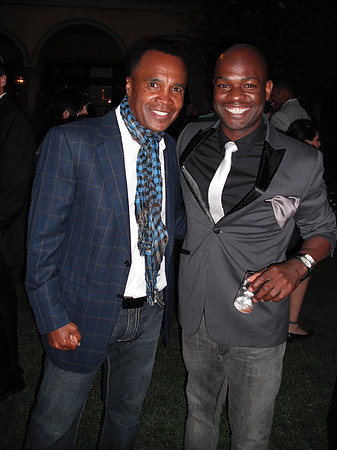 Joseph Hobbs and Sugar Ray Leonard