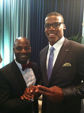 Joseph Hobbs and Cam Newton