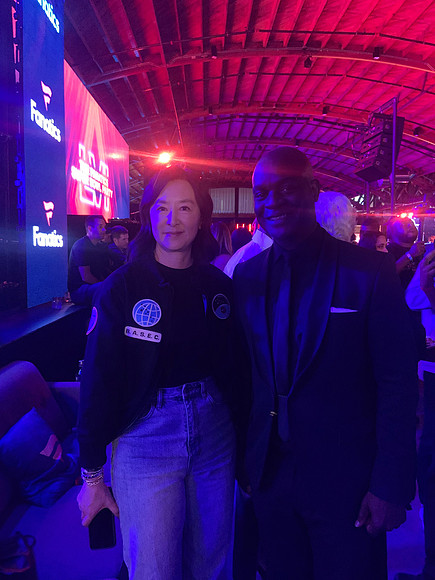 Joseph Hobbs and Clara Wu Tsai