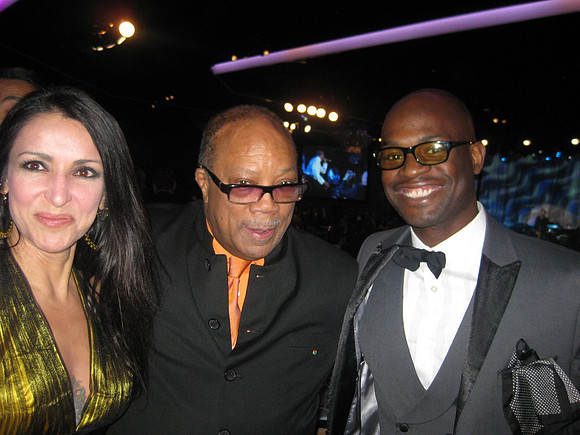 Joseph Hobbs and Quincy Jones
