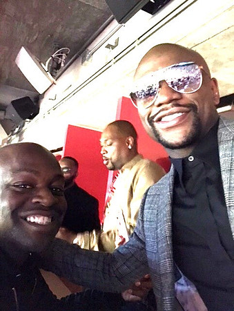 Joseph Hobbs and Floyd Mayweather